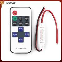 UMMEAX ไฟแถบไฟ LED 12V Striscia หรี่รีโมทควบคุมสวิตช์ RF ไร้สาย