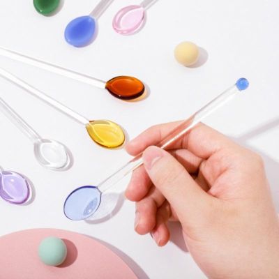 Tableware Stirrer Rod Eco-friendly Bar Tools For Fruit Juice Coffee Iced Beverage Mixing Spoons Kitchen Supplies 1pc Creative