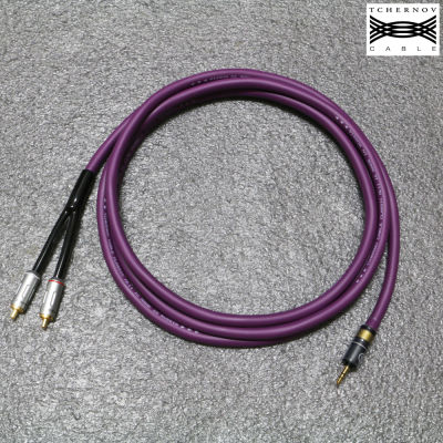 สาย M2R AUX 3.5 to RCA  Tchernov Classic mkII แบบตัดประกอบ  Custom Audio Grade HiFi ของแท้ 100%  / ร้าน All Cable