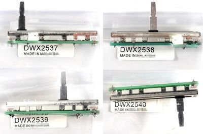 4pcs/lots CH1 CH2 CH3 CH4 FADER FIT PIONEER DJM 800 DWX2537 DWX2538 DWX2539 DWX2540 each model one pcs ALPS