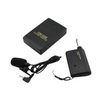 Wireless microphone Collar Clip-On Portable Lavalier Neck Mic System with FM Transmitter Receiver Lapel Clip Mic microphone