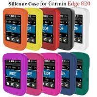 ❉ 10 sztuk etui ochronne dla Garmin Edge 820 komputer rowerowy jazda na rowerze GPS silikonowy ochraniacz pokrywa Anti-Scratch gumowa powłoka