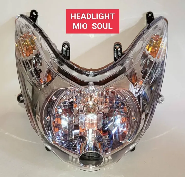 YAMAHA MIO SOUL Headlight Assy Clear lens Head Lights Assembly With