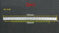 2ชิ้น Pengilangan Mesin C15 90 Darjah Sudut Plat อลูมิเนียมไมโครมิเตอร์ Skala untuk Perkhidmatan Mesin CNC Bridgeport