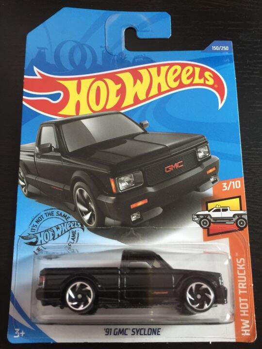 Hot Wheels 91 GMC Syclone Black HW Hot Trucks #3/10 | Lazada