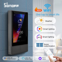 ?Dream Best? NSPanel Smart Scene Wall Switch EU/US Wifi Thermostat Display NS Panel All-in-One Control for Alice Alexa Google Home