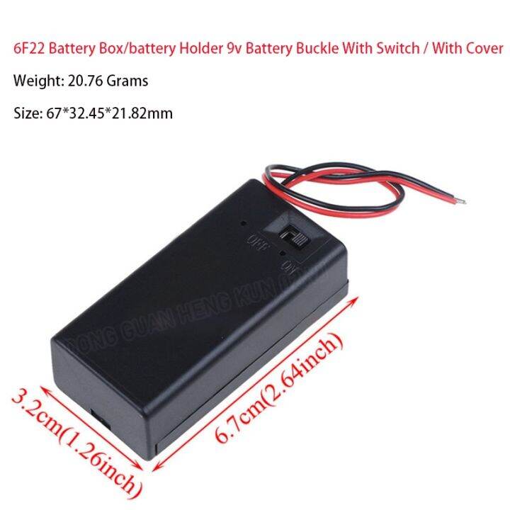 1pcs-9v-6f22-power-battery-box-9v-battery-holder-buckle-with-cable-cover-switch-dc-head-2-1x5-5-male-6f22battery-storage-box