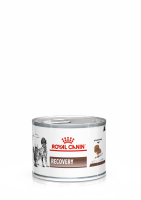 (12กระป๋อง)Royal Canin recovery  อาหารสำหรับสุนัข และแมว พักฟื้น 195กรัม