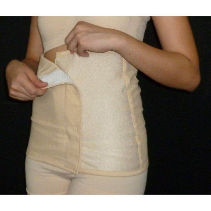 compression garment medical surgical lipo waistband binder girdle unisex abdominal binder 12