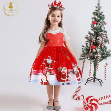 Girls Dresses Ceeniu Winter Christmas Dresses For Girls Green Velvet  Patchwork Princess Dress Kids Christmas Clothes Children New Year Costume  From Venuss_store, $24.36 | DHgate.Com