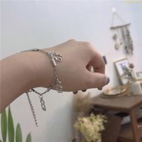 blg Stainless Steel Hollow Bear Bracelet Cute Animal Charm Hand Chain Wristband Bangle for Women Girls Jewelry Gifts 【JULY】