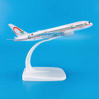 ABaza ขายร้อนสังกะสี Ally วัสดุ1:400 14ซม. เครื่องบินรุ่น Aircrafts Boeing B787 Royal Air Maroc เครื่องบิน ModelM