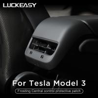 LUCKEASY For Tesla Model 3 Car interior accessories window button center control door lock switch complete interior patch