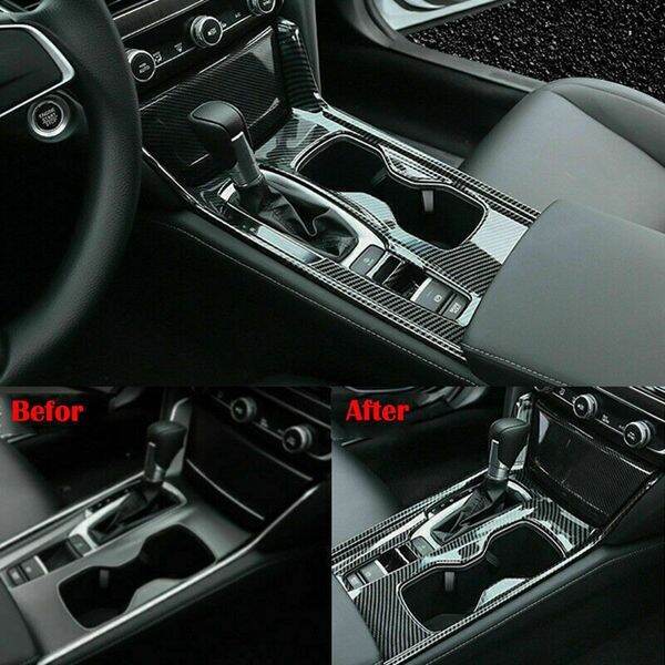 car-carbon-fiber-center-console-gear-shift-panel-water-cup-holder-cover-trim-stickers-for-honda-accord-2018-2022