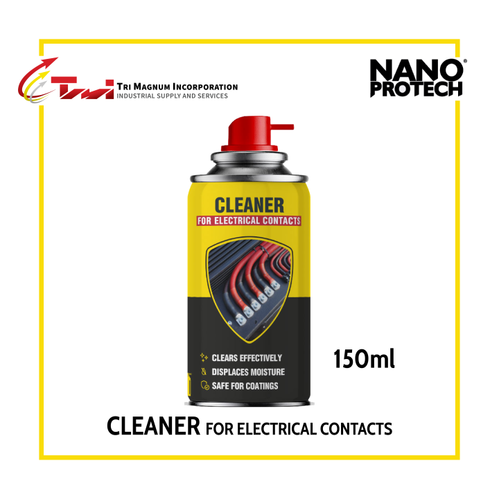 Nanoprotech Cleaner for Electrical Contacts / Electrical Cleaner Spray Lubricant 150ml Lazada PH