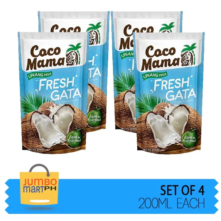 COCO MAMA FRESH GATA 200ML / SET OF 4 | Lazada PH