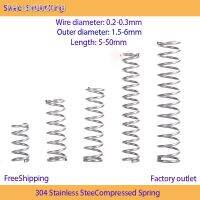 ℗❐❏ SUS Y-type Return Shock Absorber 304 Stainless Steel Pressure Compression Spring Steel Diameter 0.2mm 0.3mm