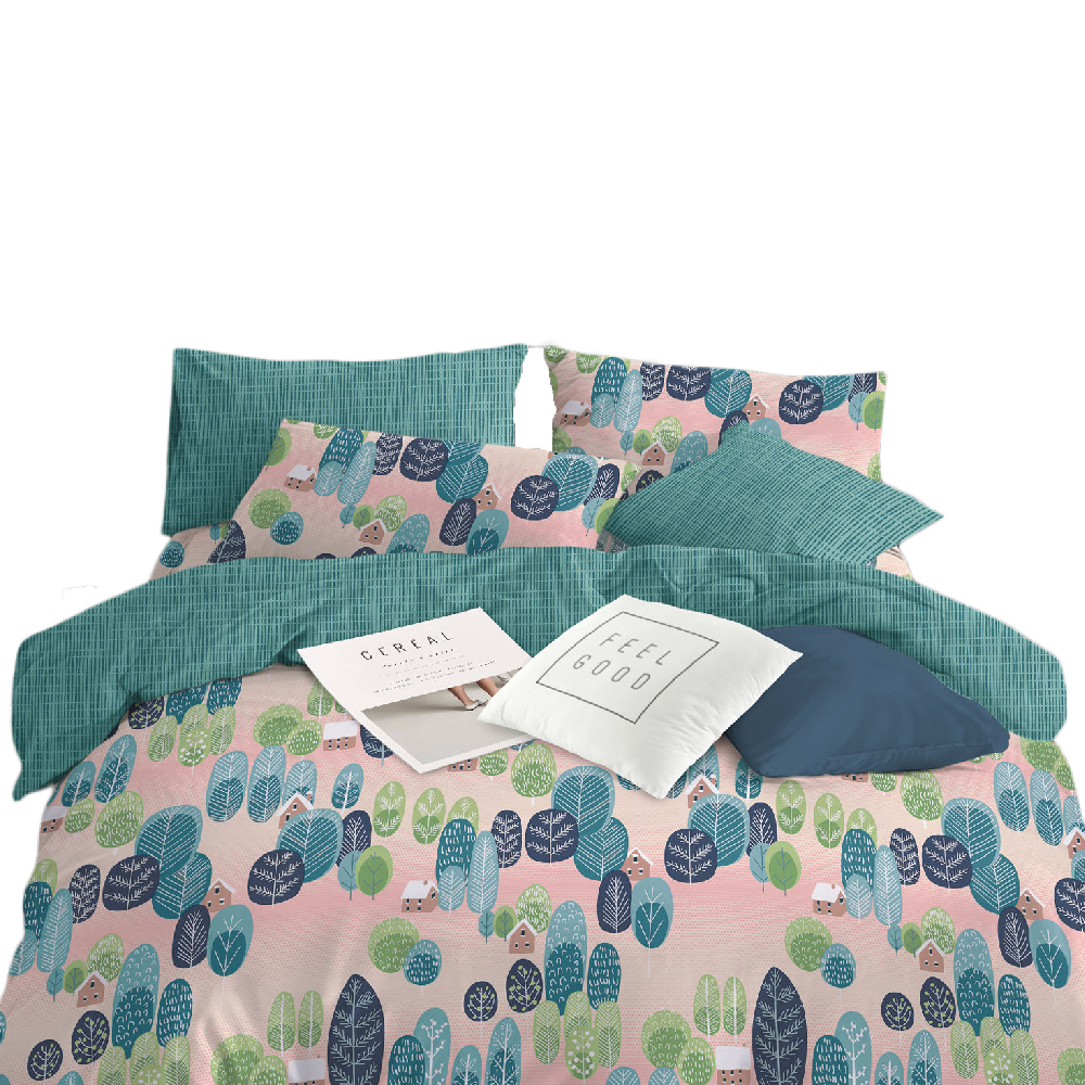 AI by AKEMI Joyvibes Collection Fitted Sheet Set 480TC (Super Single/Queen/King)