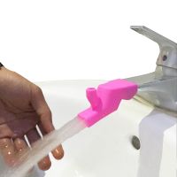 1PC Silicone Faucet Extender Toddler Kids Water Reach Faucet Hand Washing Bathroom Accessorie Kitchen Gift Household Tool