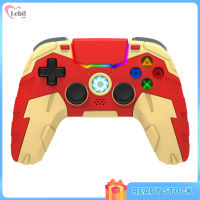 Delivery】Wireless Gamepad ที่จับเกมที่รองรับบลูทูธเข้ากันได้กับ Iron Man PS4/PS3 Ios13.0หรือสูงกว่าระบบ Pc