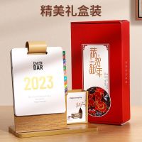 [COD] 2023 desk calendar desktop decoration 2022 planner work notepad cute student book