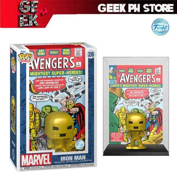 Funko Pop Comic Cover Iron Man - Avengers #1 Special Edition Exclusive Sold  By Geek Ph | Lazada Ph