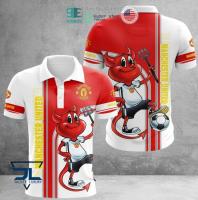 Manchester-United Boutique 3D Personalized polo shirt