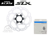 ใบดิส จักรยาน Shimano 105/Slx รุ่น SM-RT70 ขนาด 140MM และ 160MM ระบบ Center Lock