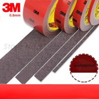 Car Special Double Sided Tape 3M Vhb Gray Strong Acrylic Foam Tape 0.8Mm Thickness Good Helper for Family Cars Adhesives Tape