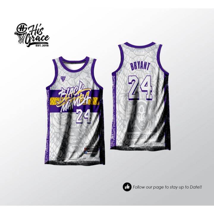 FULL SUBLIMATION HISGRACE CONCEPT JERSEY BLACKMAMBA BASKETBALL JERSEY ...