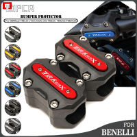 สำหรับ Benelli Trk 502X ผจญภัย TRK502 2019 2020กันชนของรถจักรยานยนต์บาร์บล็อกป้องกันเครื่องยนต์กันชนโลโก้ TRK502X