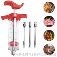 hot【DT】✉♘  Roast Juice Syringe Seasoning Turkey Needle Marinated Beef Steak Barbecue kitchen Catering