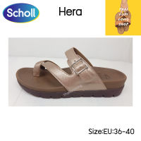 Scholl รองเท้าสกอลล์-เฮร่า Hera รองเท้าแตะคีบ ผู้หญิง รองเท้าสุขภาพ นุ่มสบาย กระจายน้ำหนัก เทคโนโลยี่ Bioprint