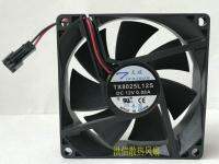 Genuine Tianxuan TX8025L12S DC12V 0.08A 8CM 8 cm ultra-quiet cooling fan （2023/ต้นฉบับ） power amplifire fan พัดลมระบายอากาศ