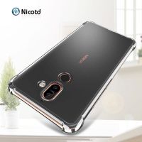 {MOUDU}สำหรับ Nokia 7 Plus 2018อัลตร้าล้างบางใสซิลิโคนอ่อนนุ่ม TPU โทรศัพท์ครอบคลุมกรณีสำหรับ Nokia 7 Plus บางปกหลังกรณี