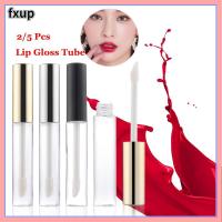 FXUP ขวดลิปสติกเหลวแบบเติมได้ขวดพร้อมแปรงขวดลิปกลอสเปล่าขนาดเล็กที่มีประโยชน์