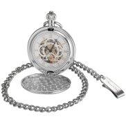 Đồng Hồ Bỏ Túi Cơ Rỗng Sáng Tạo Màu Đồng Hồ Bỏ Túi Số Rome Dây Chuyền Hợp