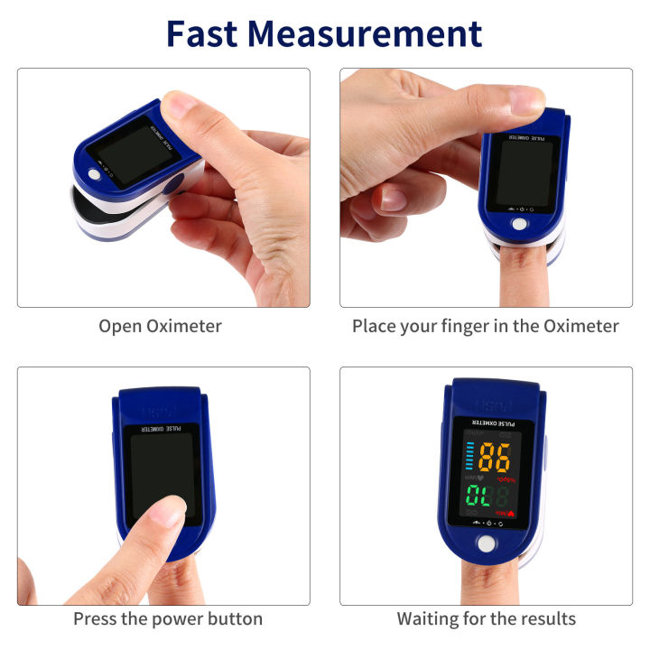 ce-fcc-docoolerจอแสดงผลoled-fingertip-oximeter-b-loodออกซิเจนเครื่องตรวจสอบอัตราชีพจรแบบพกพาครอบครัวoximeter