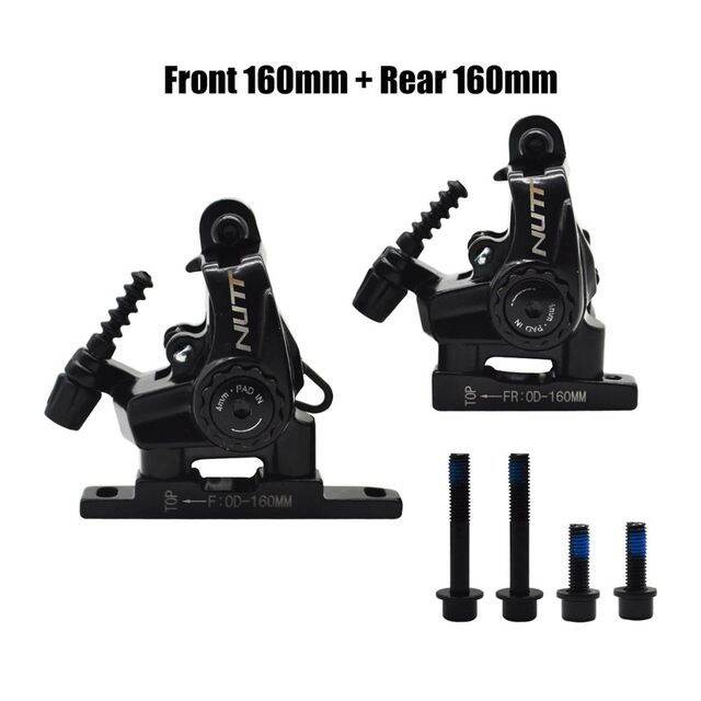 Nutt Flat Mount Dual Action Mechanical Road Disc Brake Calipers Lazada