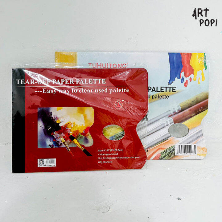 Disposable Paint Palette Paper Pad (Pack of 3) Lazada Singapore