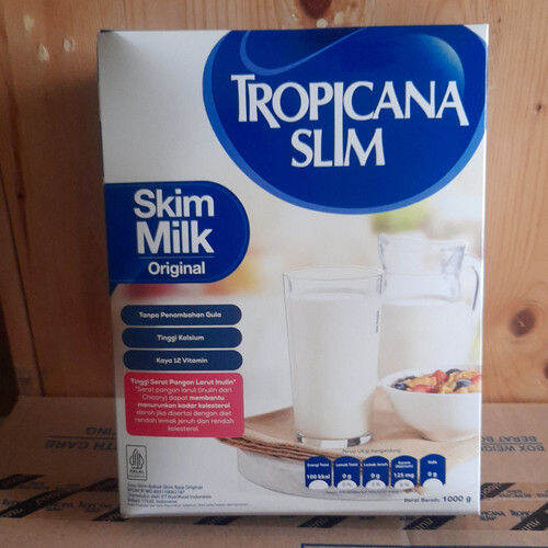 Tropicana Slim Skim Milk Original 1Kg Lazada Indonesia