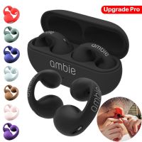 1:1 For Ambie Sound Earcuffs Upgrade Pro Earring Wireless Bluetooth Earphones TWS Ear Hook Headset Sport Earbuds