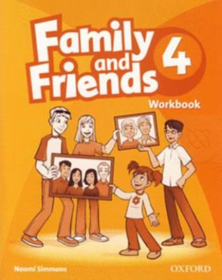 Bundanjai (หนังสือคู่มือเรียนสอบ) Family and Friends 4 Workbook (P)