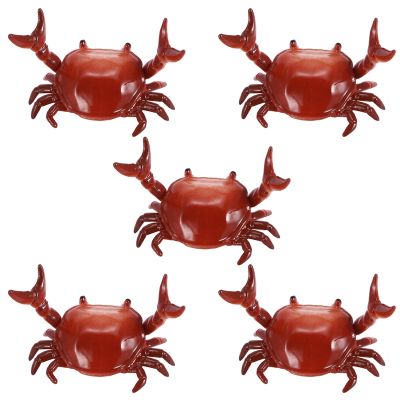 5X New Japanese Creative Cute Crab Pen Holder Weightlifting Crabs Penholder Bracket Storage Rack Gift Stationery