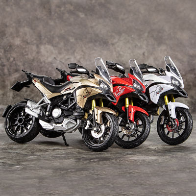 112 Ducati MTS Enduro Die Cast Motorcycle Model Toy Vehicle Collection Autobike Shork-Absorber Off Road Autocycle Toys Car