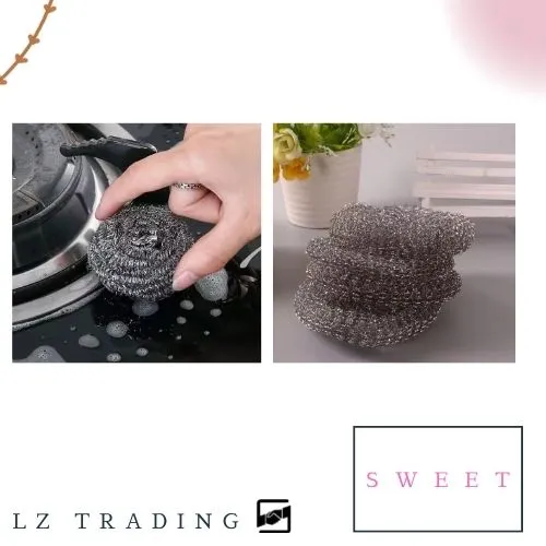 SWEET SLAE Kitchen Stainless Steel Wool Kitchen Tool Cleaning Stainless