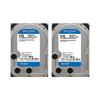 ผลิตภัณฑ์ที่ผ่านการรับรอง WD60EZAZ-EC Western Digital HDD 4TB/6TB WD Blue PC ผลิตภัณฑ์ภายในในประเทศ3.5นิ้ว