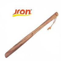 1 Piece 50 cm 100 Natural Walnut Wood Shoe Horn Solid Color Wooden Shoe Horn Wooden Long Handle Shoe Spoon Shoe Lifter