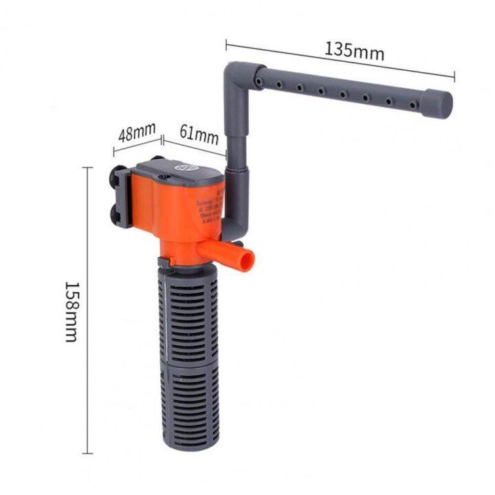 Wallmounted Minimalistic Long Lifespan Mini Aquarium Fish Tank Filter