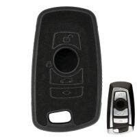 yonggax For BMW 1 2 3 5 7 F Series F10 F20 F30 335 328 535 Key Cover Remote Fob Case Shell Protector Suede Leather 4 Buttons